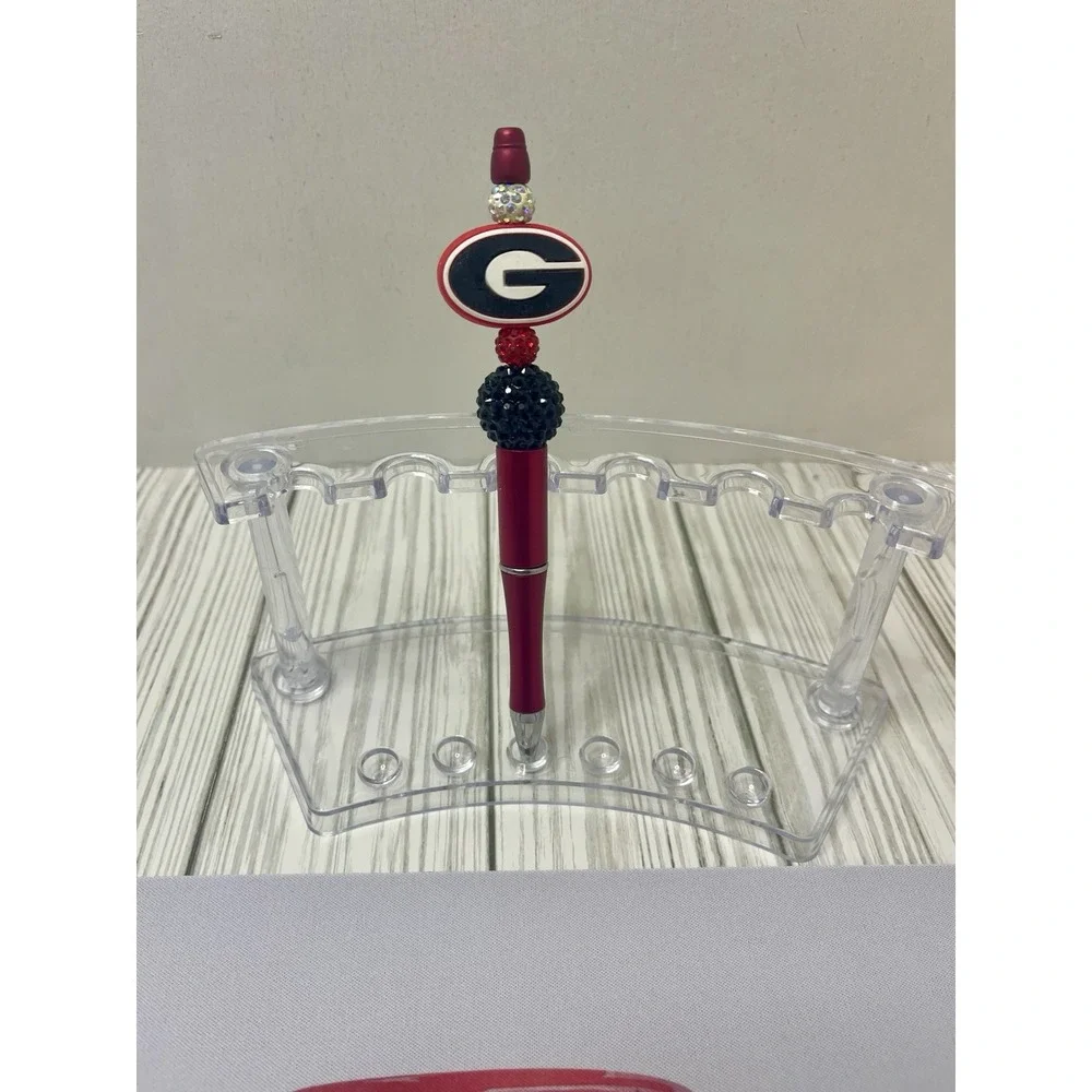 Georgia Bulldogs Computer / Laptop Mouse Pad And Beaded Pen Set
